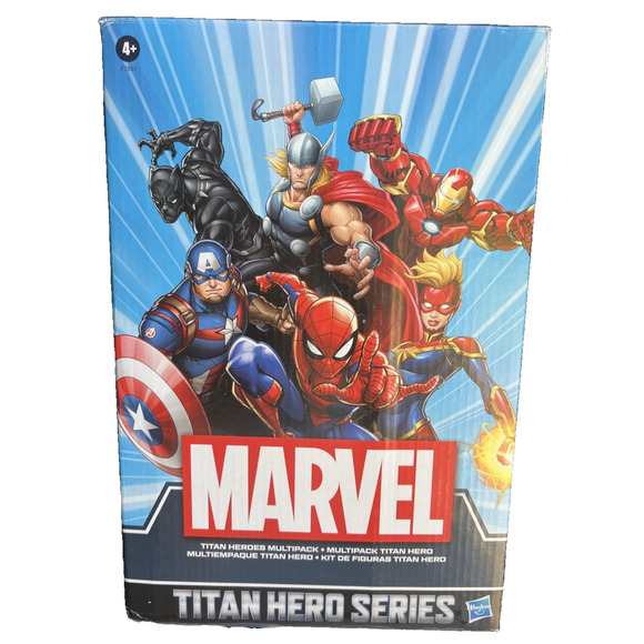 Marvel Titan Hero Series 12-Inch Action Figure 6-Pack - Picture 1 of 7